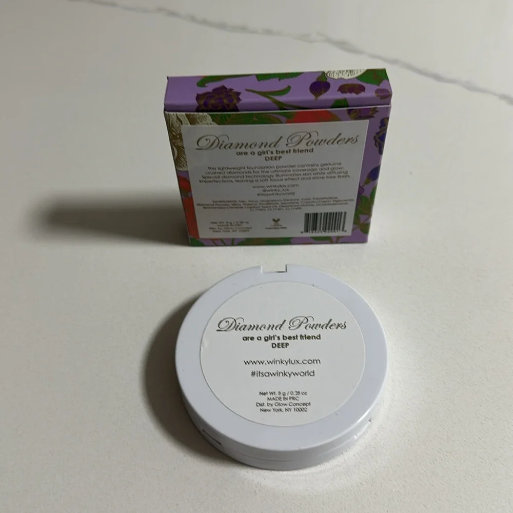 WINKY LUX Diamond Powder Foundation Deep